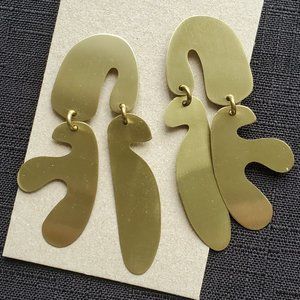 Anthropologie Hudson Mimosa Earrings Sibilia